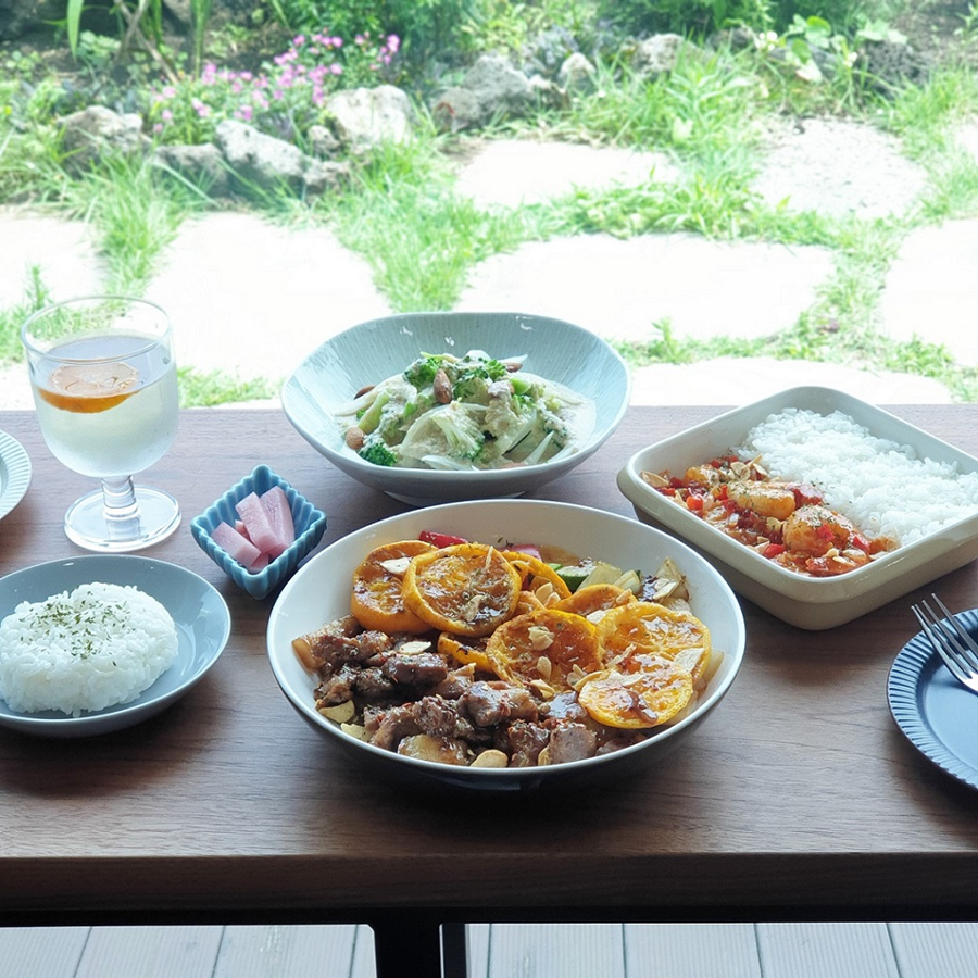 ▲제주도 구좌읍의 에어비앤비 쿠킹 클래스.