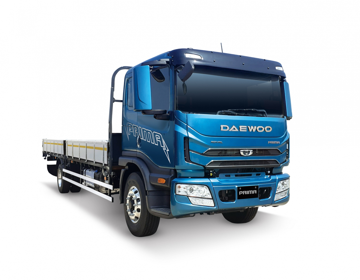 ▲2021년형 뉴 프리마(New PRIMA) 중형트럭 (사진제공=타타대우상용차)