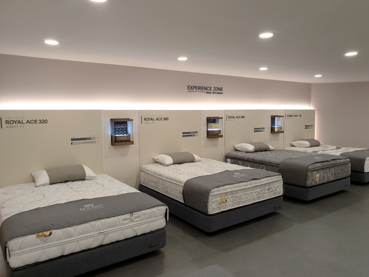 ▲에이스침대가 서울 아현동 가구거리에 위치한 아현중앙점 매장을 서북부 최대 규모로 확장, 리뉴얼 오픈한다고 13일 밝혔다. (사진제공=에이스침대)