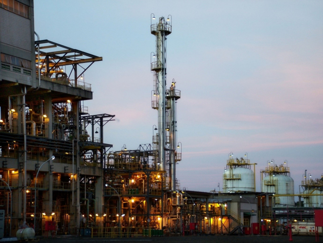 ▲카리플렉스 브라질 공장 전경. (사진제공=대림산업)