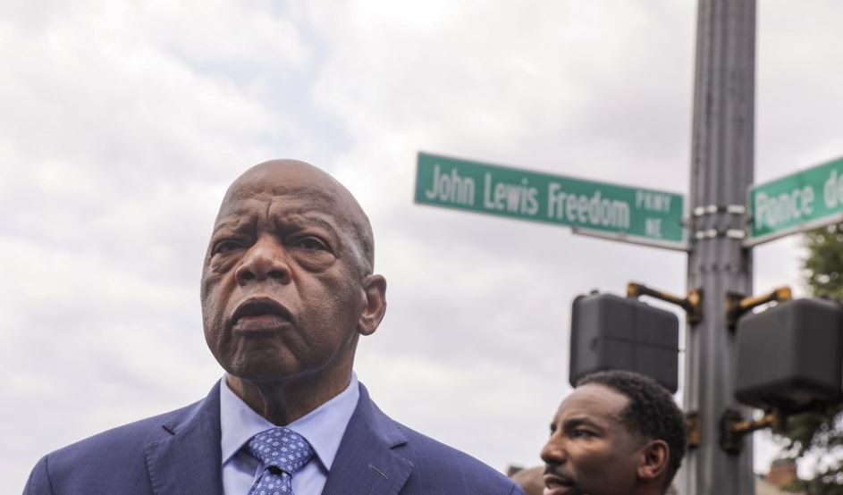 ▲17일(현지시간) 타계한 미국 흑인 인권운동의 거물 존 루이스 하원의원.  (EPA=연합뉴스  )