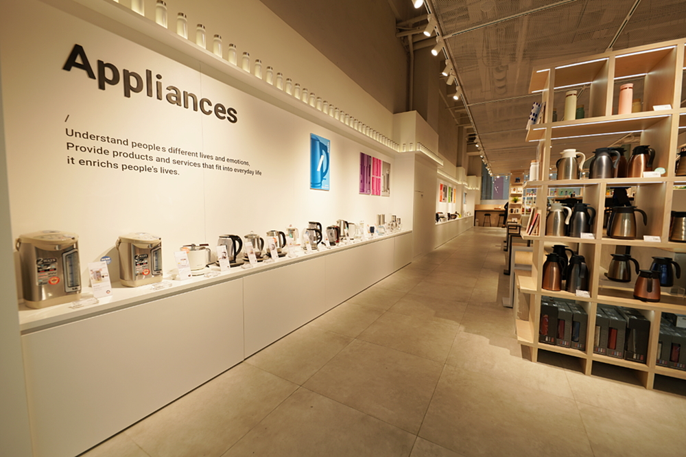 ▲락앤락 플러스 플래그십 스토어 내 소형가전 코너 (사진제공=락앤락)