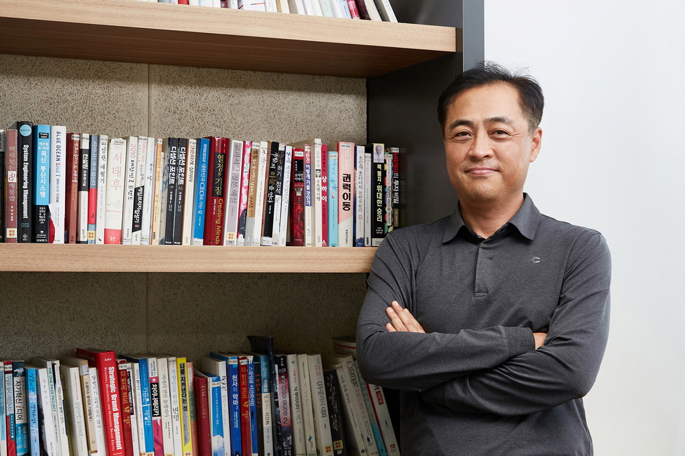 ▲한국지식재산협회 민경현 신임회장 (출처=SK하이닉스 뉴스룸)