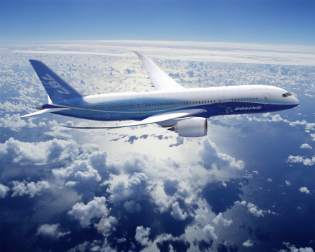 ▲KAI의 날개구조물 주요 부품이 설치하게 될 보잉 787 (사진제공=한국항공우주산업)