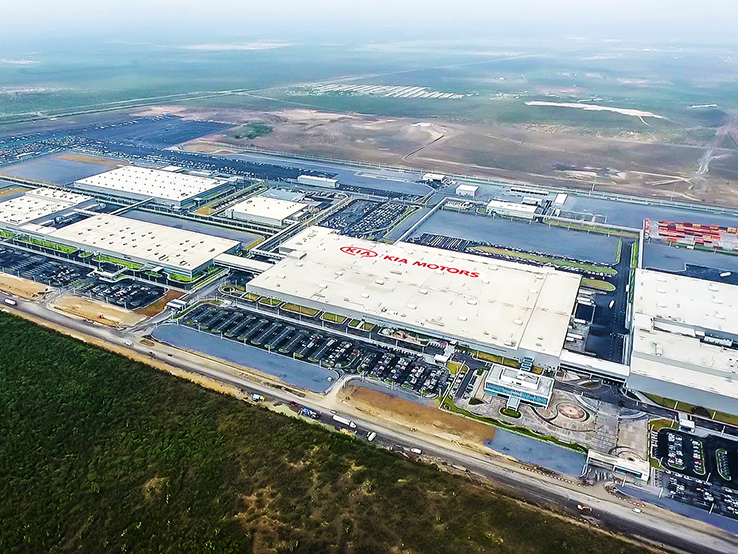 ▲기아차 멕시코 공장 전경 (사진제공=기아차)
