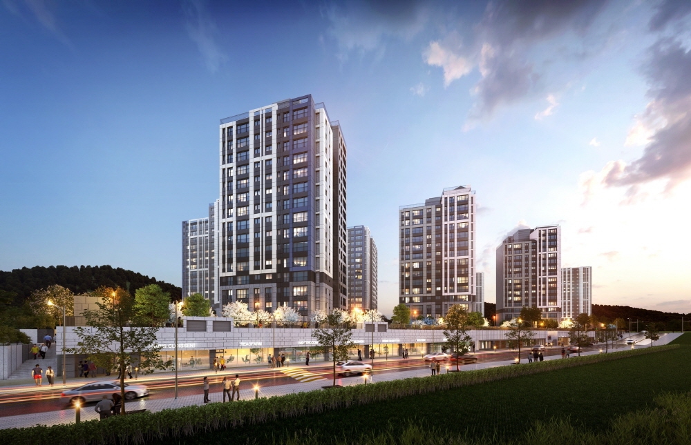 ▲'포레나 순천' 투시도. (자료 ㅈ공=한화건설)