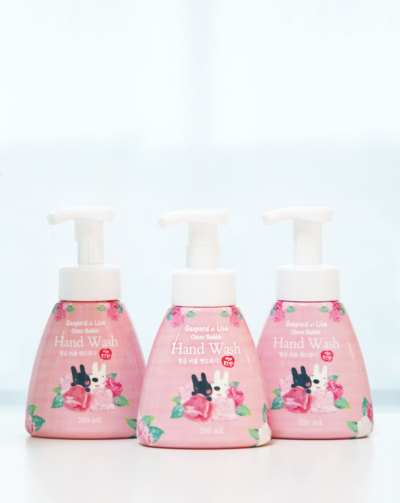 ▲가스파드앤리사 버블 핸드워시 로즈향 (사진제공=무궁화)