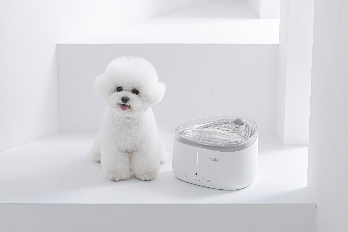 ▲ ‘넬로 펫 스마트 급수기(모델명: 고급형 NW-BS150UW, 보급형NW-B150G)’ (사진제공=쿠쿠)