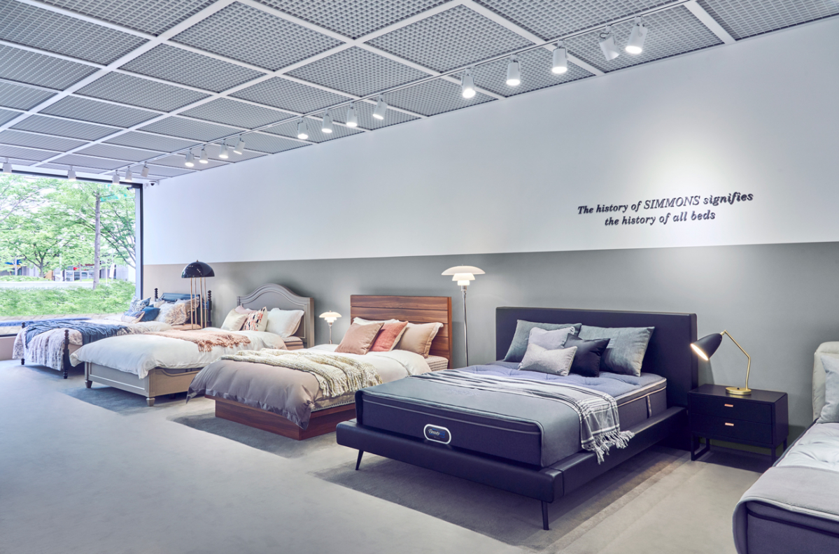 ▲시몬스 맨션 사당점 전경.  (사진제공=시몬스침대)