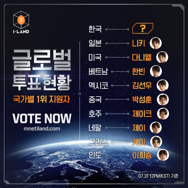 ▲'아이랜드'(사진제공=Mnet)