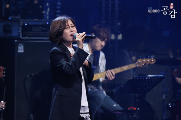 ▲'스페이스 공감' 이선희(사진제공=EBS1)