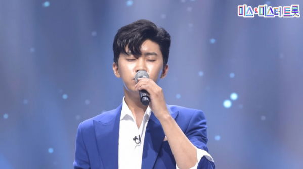 ▲임영웅 미방영 '데스파시토'(사진='미스터트롯 공식계정' 유튜브 채널)