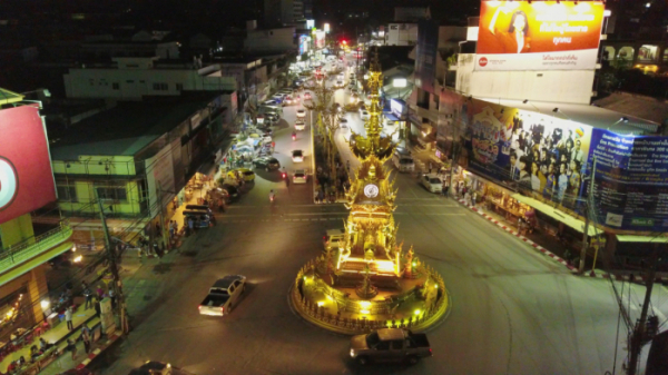 ▲'걸어서 세계속으로' 태국 치앙라이 황금 시계탑(사진제공=KBS 1TV)