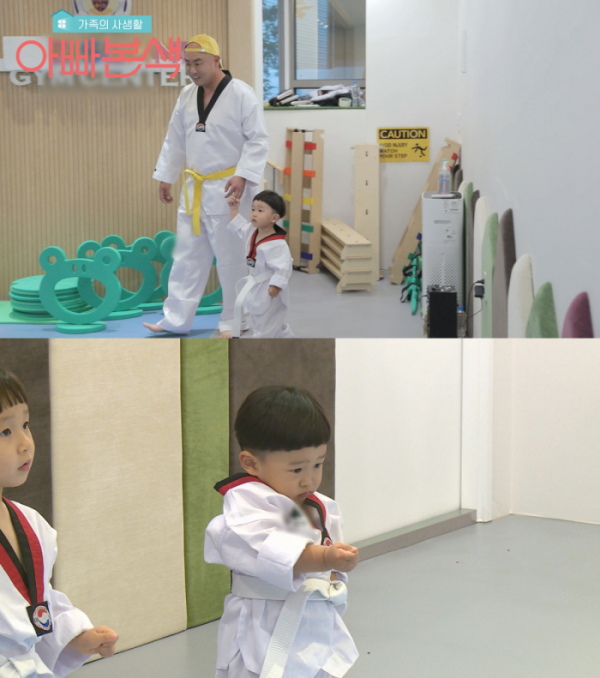 ▲'아빠본색' 길 아들 하음(사진제공=채널A)