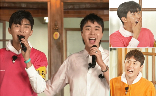 ▲'뽕숭아학당' 임영웅, 조성모, 영탁(사진제공 = TV CHOSUN)