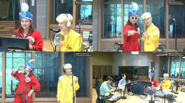 ▲‘두시의 데이트 뮤지, 안영미입니다’ 노라조(사진제공=MBC FM4U)