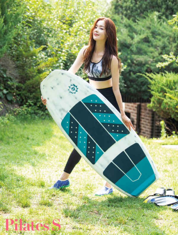 ▲한선화(사진제공=필라테스S)