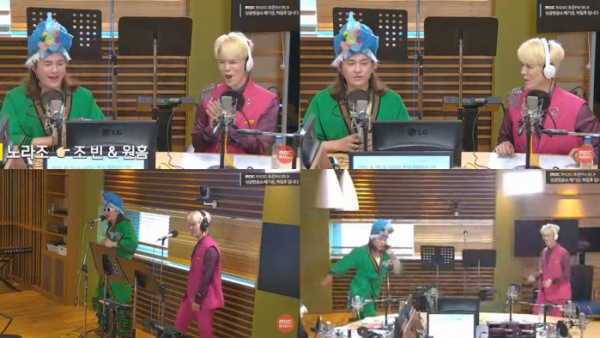 ▲노라조(사진제공=MBC 보이는 라디오 영상 캡처)