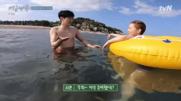 ▲백도해수욕장(사진=tvN '여름방학' 방송화면 캡처)