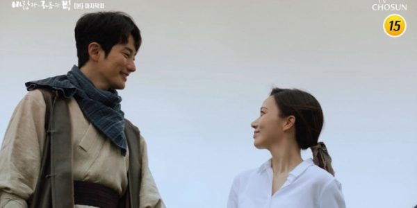 ▲‘바람과 구름과 비’ 박시후-고성희(사진제공=TV조선)