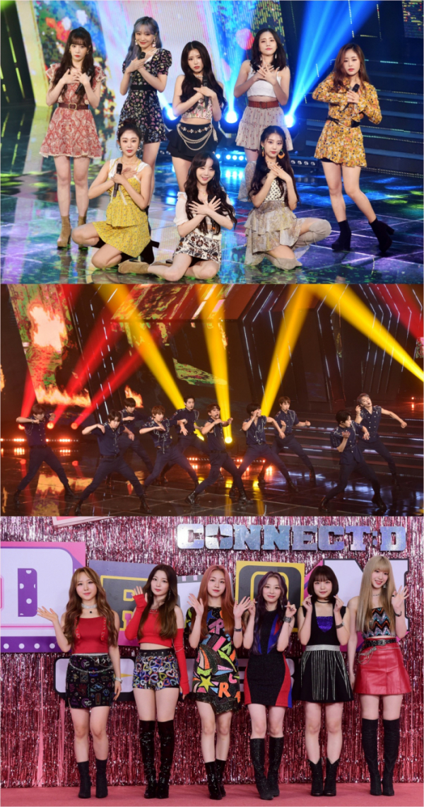 ▲'드림콘서트' 러블리즈·골든차일드·로켓펀치(사진=한국연예제작자협회 제공)