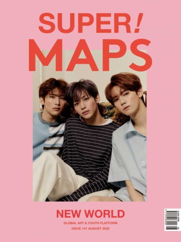 ▲크래비티 우빈,정모,민희(사진제공=맵스(MAPS))