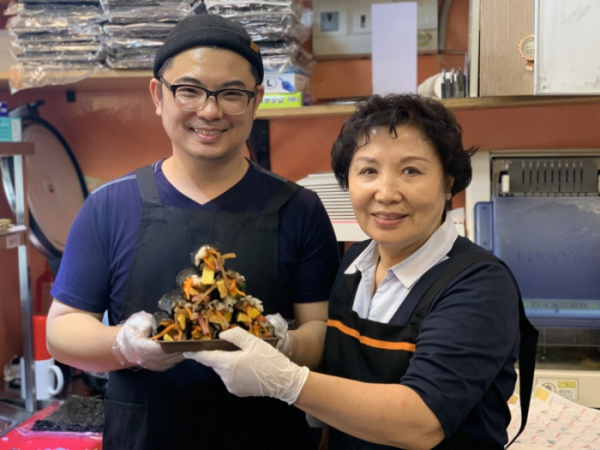 ▲은둔식달 용산 묵은지 김밥 달인(사진제공=SBS)