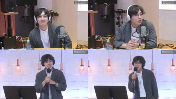 ▲이석훈(사진=MBC FM4U ‘정오의 희망곡 김신영입니다’ 보이는 라디오 영상 캡처)