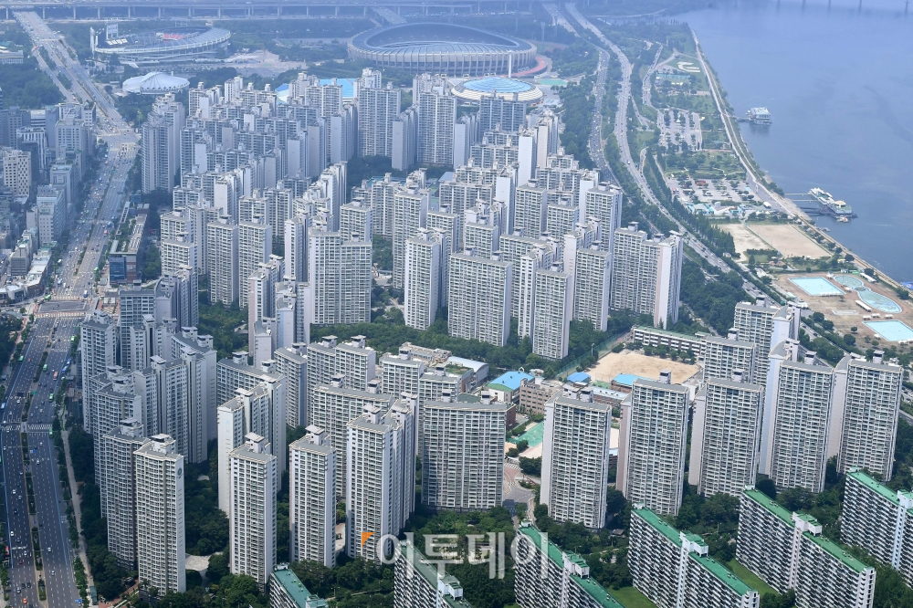 ▲서울 강남 일대 아파트 밀집 지역. 신태현 기자 holjjak@ (이투데이DB)