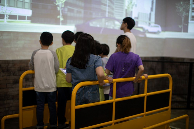 ▲방탈출 지진체험 (사진 = 서울시)