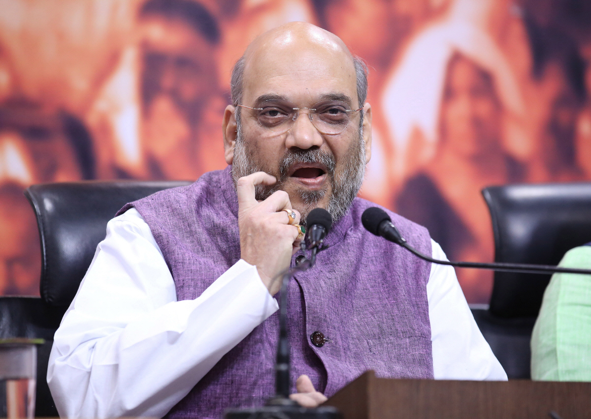 ▲아미트 샤 인도 내무장관이 신종 코로나바이러스 감염증(코로나19) 양성 반응을 보여 병원에 입원했다. EPA연합뉴스
