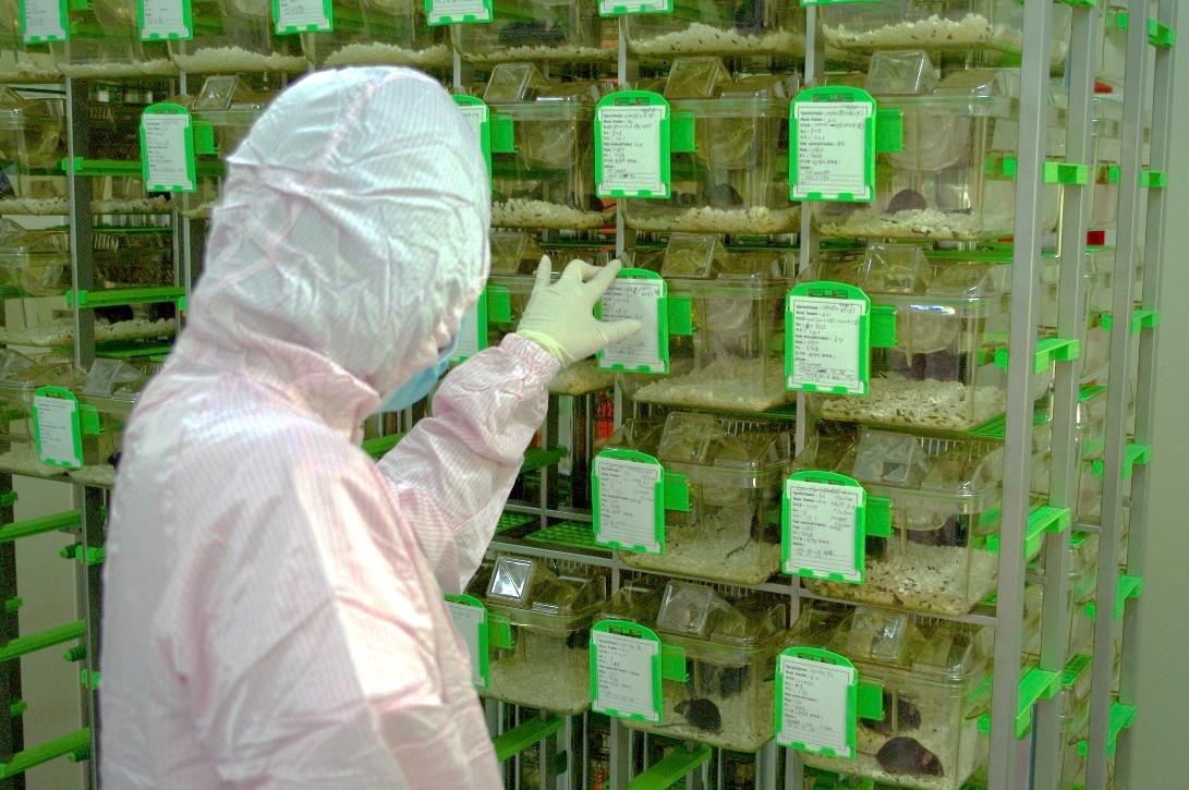 ▲우정바이오 동물실험시설의 모습. (사진 제공= 우정바이오.)