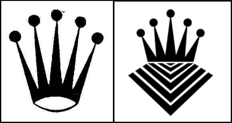 ▲로렉스 등록상표(왼쪽) / A 씨 등록상표(오른쪽) (특허청)