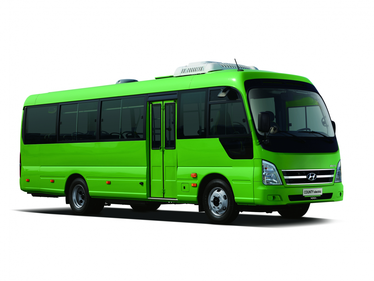 ▲현대차 카운티 일렉트릭 마을버스  (사진제공=현대차)
