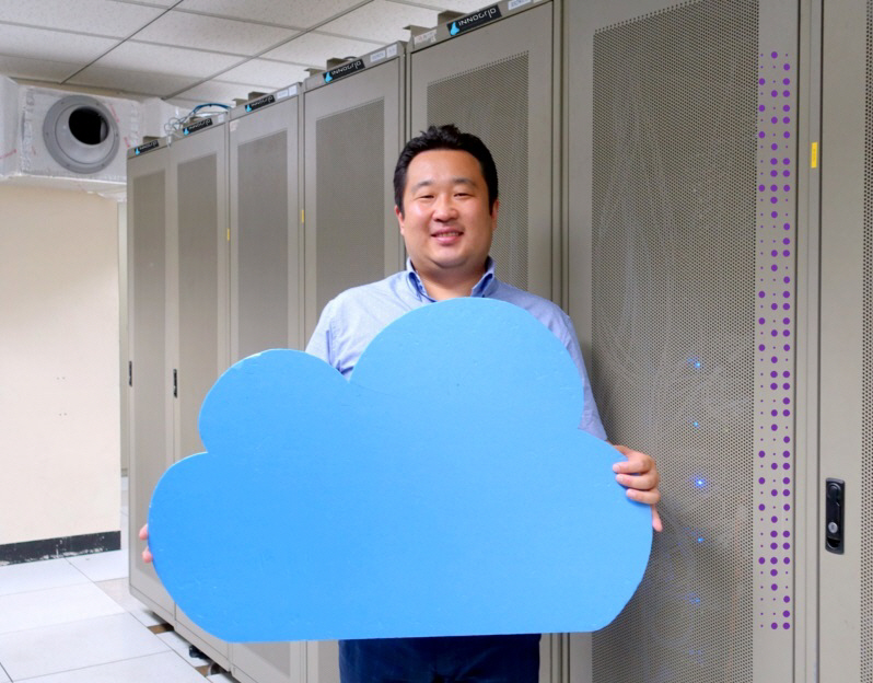 ▲김명진 이노그리드 대표이사.
