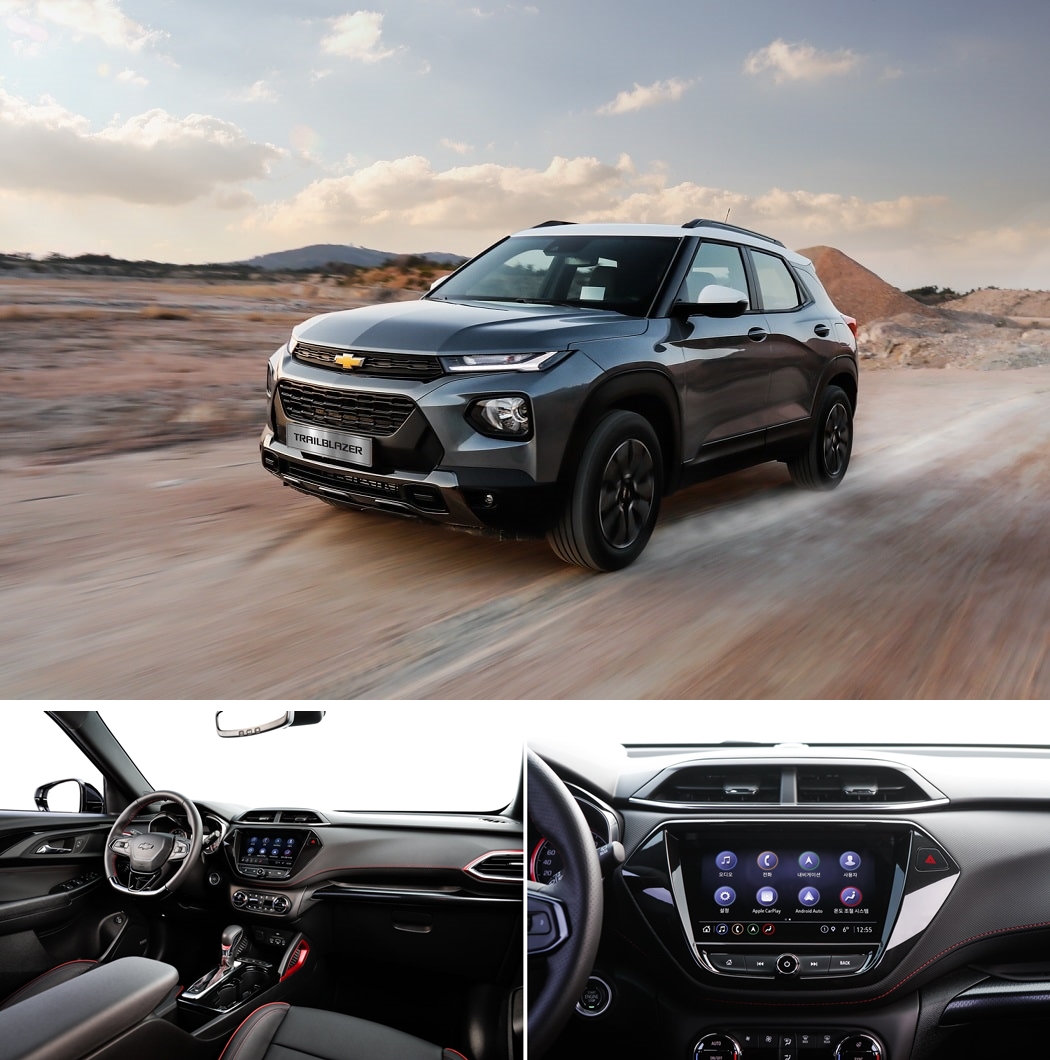 ▲쉐보레 트레일블레이저가 미국 자동차 권위지가 뽑은 '세계 10대 UX 우수 모델'에 뽑혔다. 복잡하고 다양한 첨단 기능을 갖췄으되 운전자가 이런 기능을 쉽게 찾고, 편하게 사용할 수 있도록 배려한 점이 호평을 받았다.  (사진제공=한국지엠)
