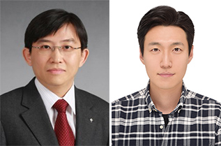 ▲(왼쪽부터) 김상욱교수, 정홍주 박사과정 (카이스트 제공)
