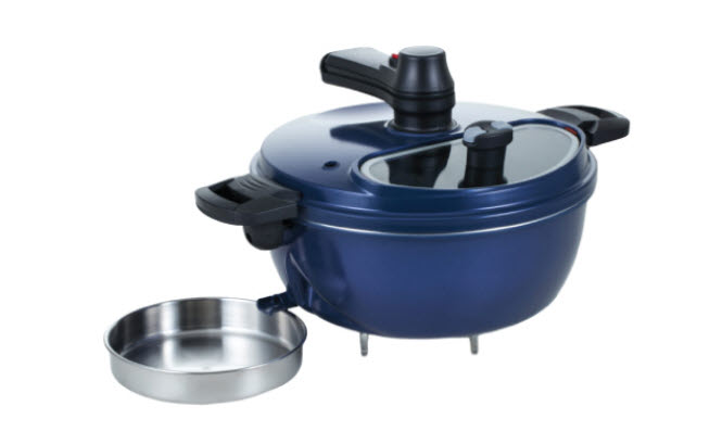 ▲램프쿡의 '자동회전냄비 HS-0010' (사진제공=이베이코리아)