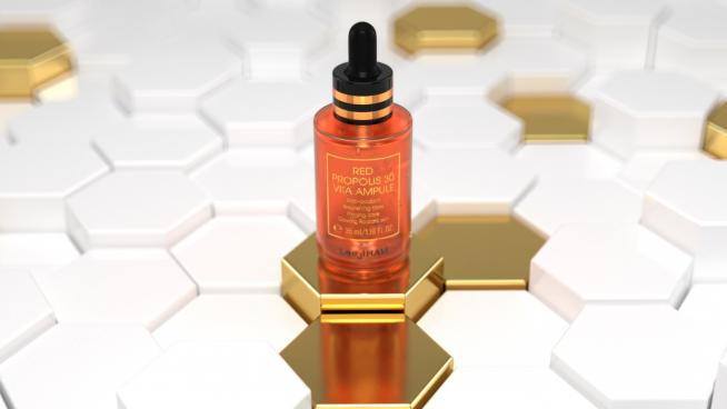 ▲레드프로폴리스 앰플 (이지함화장품)