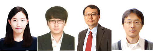 ▲카이스트 (왼쪽부터)김진주 박사과정, 이준철 박사과정, 전상용교수, 최명철 교수 (카이스트 제공)
