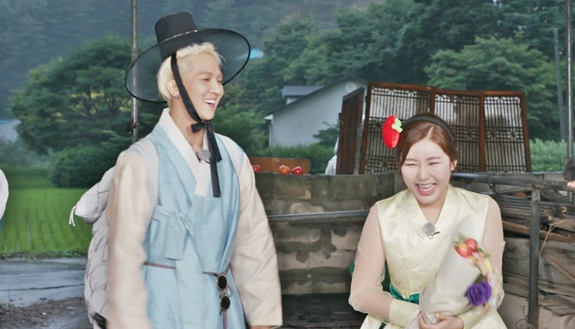 ▲'텔레그나' 송가인X송민호(사진제공=SBS)