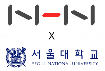 ▲NHN과 서울대학교가 맺은 업무 협약 관련 로고 (사진제공=NHN)