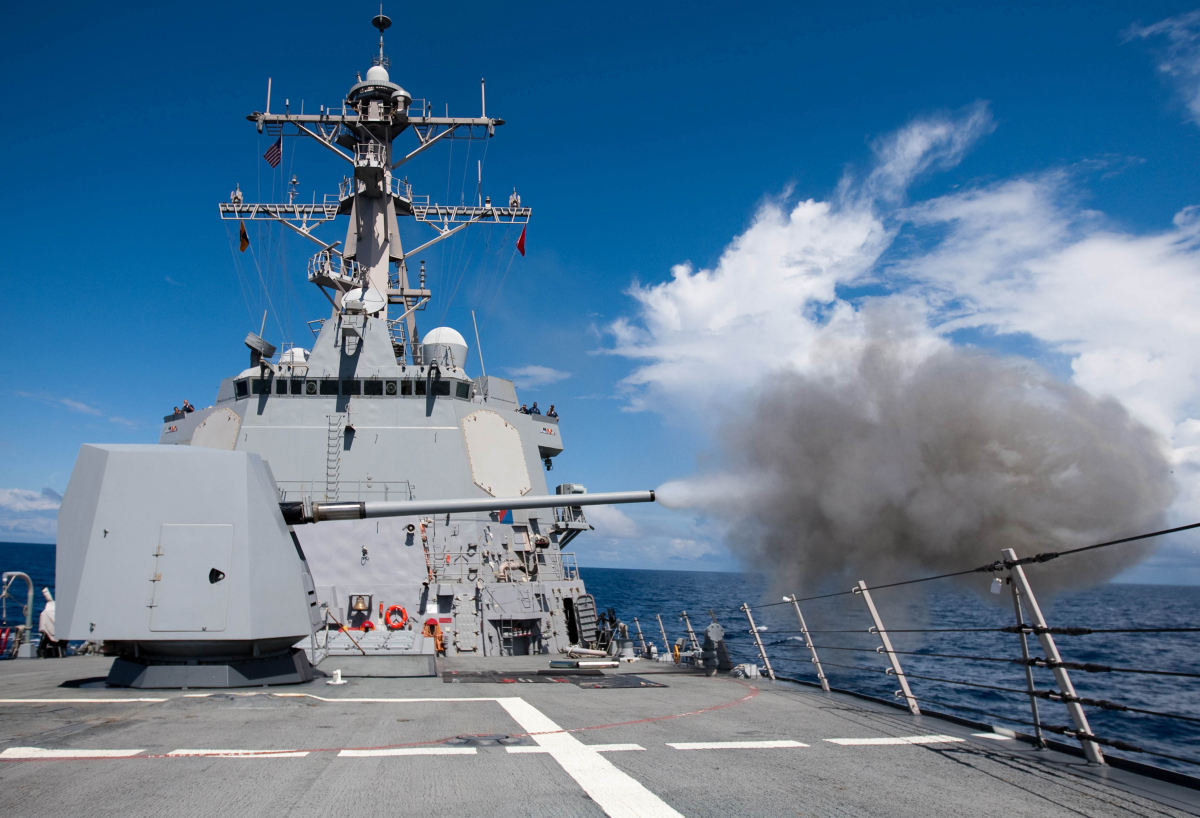 ▲현대위아 5인치 함포 (KMK45)의 모습 (사진제공=현대위아)