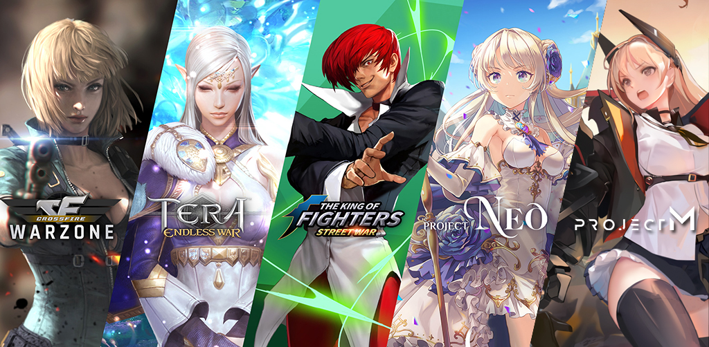 ▲조이시티 신작 5종 이미지.  (사진제공=조이시티)