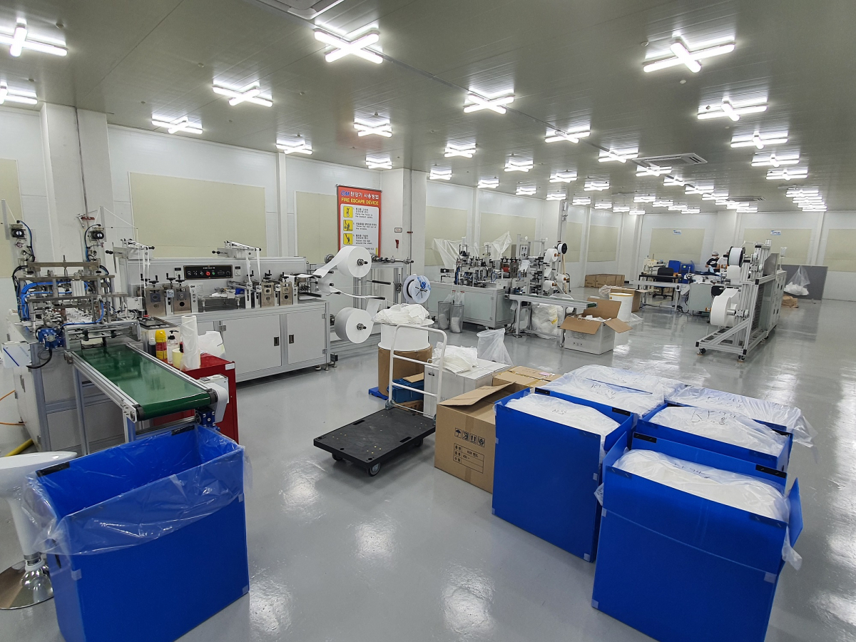 ▲오투엠 생산공장 내부 모습 (사진제공=SK이노베이션)