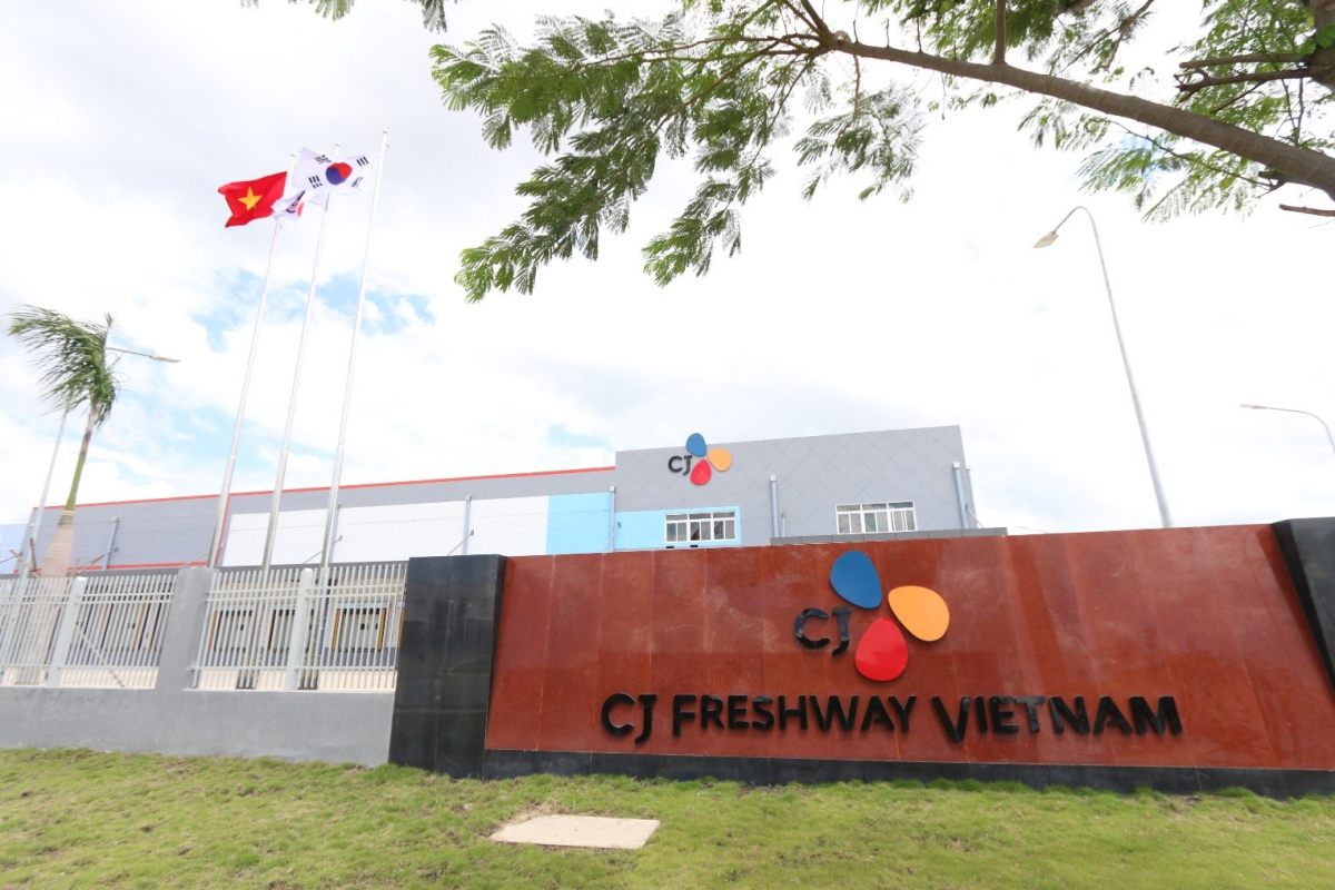 ▲작년 완공된 CJ프레시웨이의 베트남 물류센터 전경 (사진 제공=CJ프레시웨이)