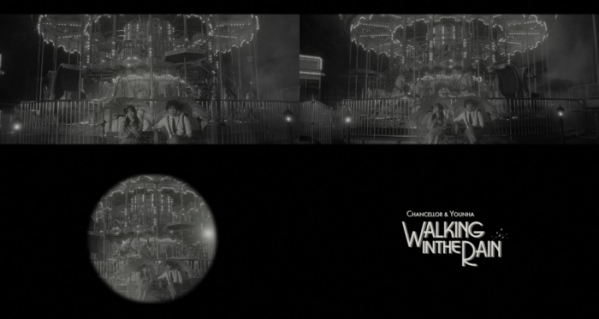 ▲챈슬러X윤하(사진=챈슬러X윤하 'Walking In The Rain' 듀엣 필름 티저 캡처)