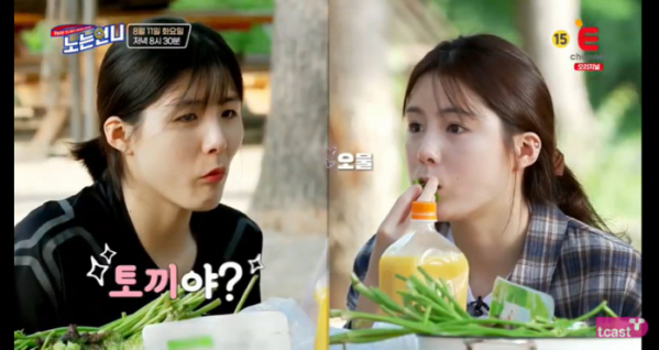 ▲'노는 언니' (사진제공=티캐스트 E채널)