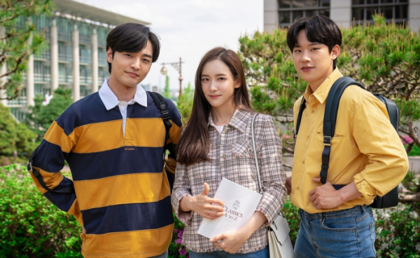 ▲‘브람스를 좋아하세요?’ 김민재, 김성철, 박지현(사진제공=SBS)