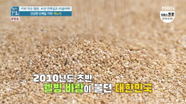 ▲퀴노아(사진=MBN '천기누설' 방송화면 캡처)
